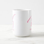 K Monogramm Personalisiert Kaffeetasse (Mittel)