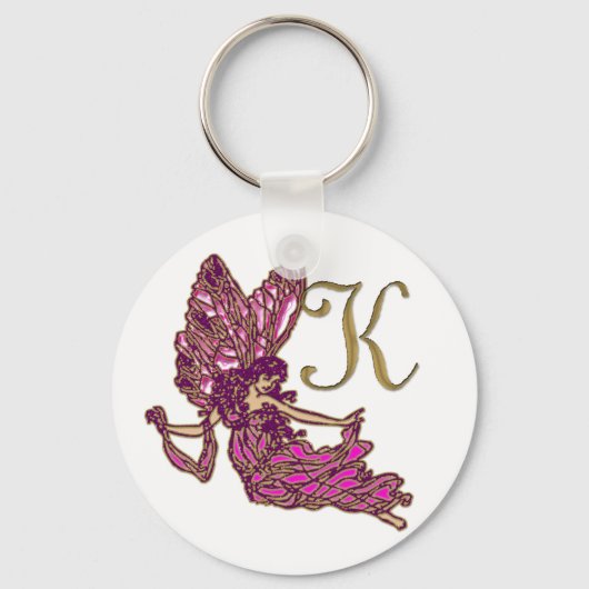 K Monogramm Schlüsselanhänger (Vorderseite)