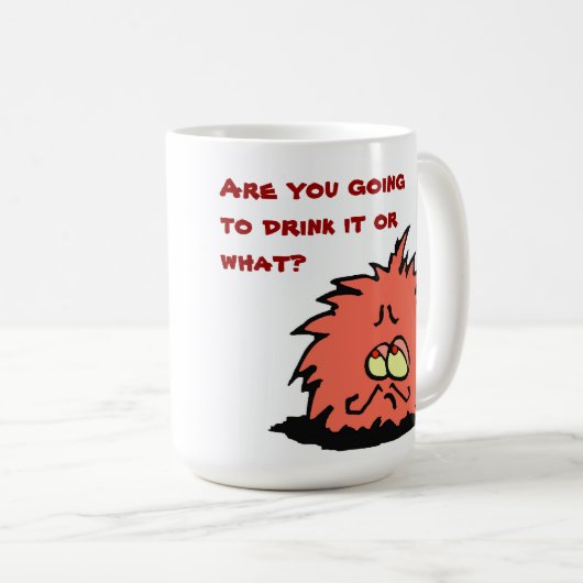 k - Monsieur Puff Mug Kaffeetasse (VorderseiteRechts)