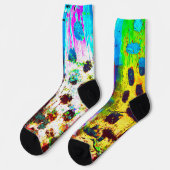 K.O. geschlagen Socken (Linkes Detail)