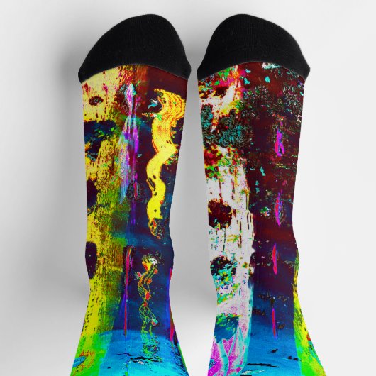 K.O. geschlagen Socken (Oben)