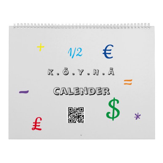 K.Ö.Y.H.Ä. Calender Kalender (Titelbild)