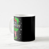 K-p Elf Christmas Family Group Women Girls Xmas Pa Kaffeetasse (Vorderseite Links)