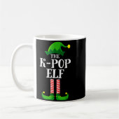 K-p Elf Matching Family Group Christmas Party Pyja Kaffeetasse (Links)
