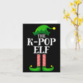 K-p Elf Matching Family Group Christmas Party Pyja Karte (Gelbe Blume)