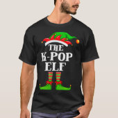 K-p Elf Matching Family Group Christmas Party Pyja T-Shirt (Vorderseite)