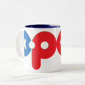 K-POP 01 ZWEIFARBIGE TASSE (Vorderseite Links)