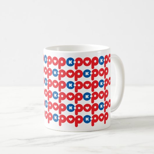 K-POP - 1 KAFFEETASSE (VorderseiteRechts)