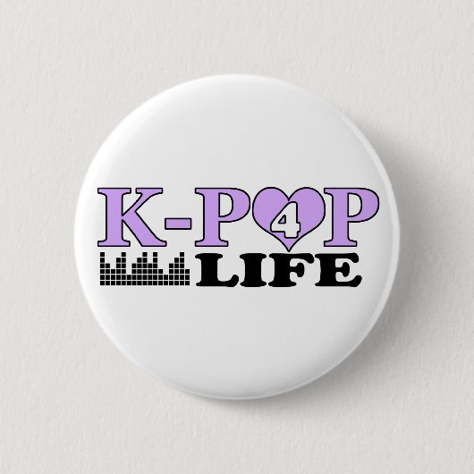 K-POP 4 LEBEN BUTTON (Vorderseite)