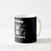 K-Pop and Chill Anime Cat Manga Music Kpop Fans Kaffeetasse (VorderseiteRechts)
