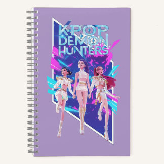 K-Pop Anime Idol Group Spiral Notebook Notizblock