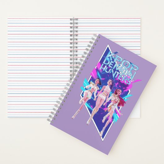 K-Pop Anime Idol Group Spiral Notebook Notizblock (Innen)