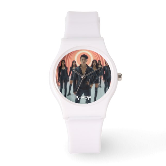 K-POP ARMBANDUHR (Vorderseite)