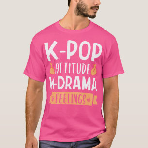 K-Pop Attitude-K-Drama-Gefühle für den Lüfter des T-Shirt
