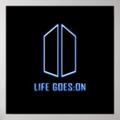 K-Pop BTS Life geht auf Plakatwand-Dekor Poster (Vorne)