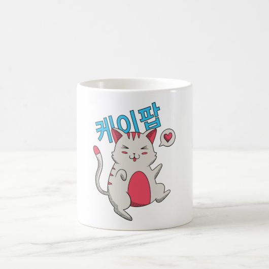 K-Pop Cat Kaffeetasse (Mittel)