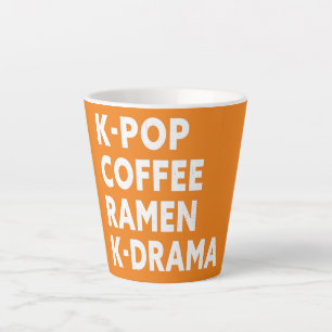 K Pop Coffee Ramen K Drama Milchtasse