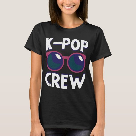 K POP CREW K POP T-Shirt (Vorderseite)