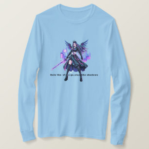 K-Pop-Dämonenkönigin – Neon-Idol-Kriegerin T-Shirt