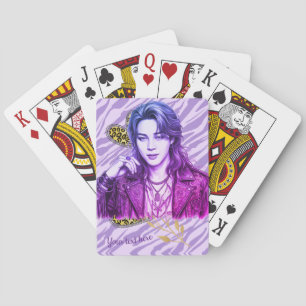 K-Pop editierbarer Icon-Stil Spielkarten
