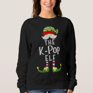 K-Pop Elf Group Weihnachten Pajama Party Sweatshirt