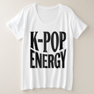 K-POP Energy Bold Statement T-Shirt