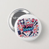 K-Pop-Fan Button (Vorne & Hinten)