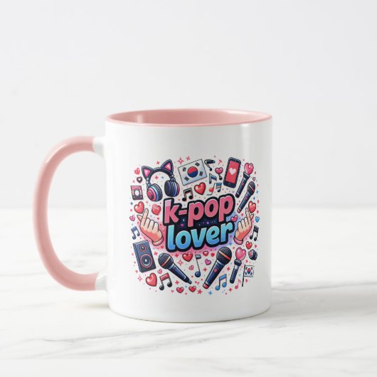 K-Pop-Fan Tasse (Links)