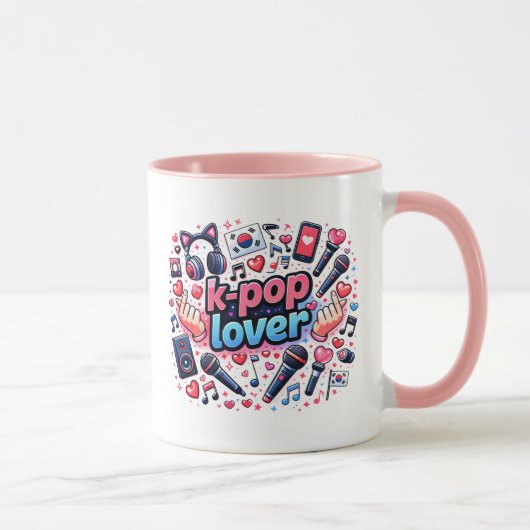 K-Pop-Fan Tasse (Rechts)