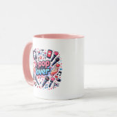 K-Pop-Fan Tasse (Vorderseite Links)