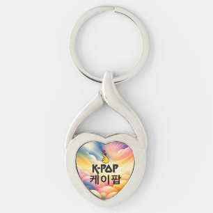 K-Pop Finger Heart: Zeige deine Liebe Schlüsselanhänger