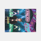 K-Pop Fleecedecke (Vorderseite (Horizontal))