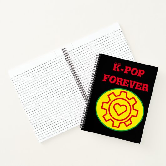 k-Pop für immer Notizblock (Innenseite)