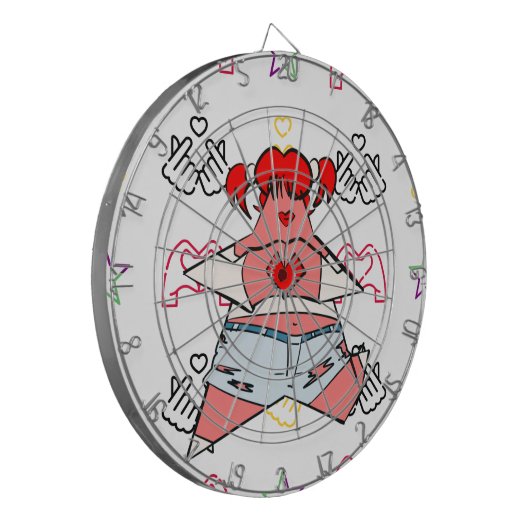 K-Pop Games & Puzzles Dartscheibe (Vorderseite Links)