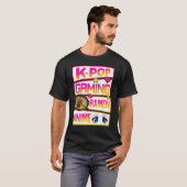 K-Pop Gaming Ramen Fans T-Shirt (Vorne ganz)