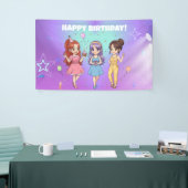 K-POP-Geburtstag Banner (Messeveranstaltung)