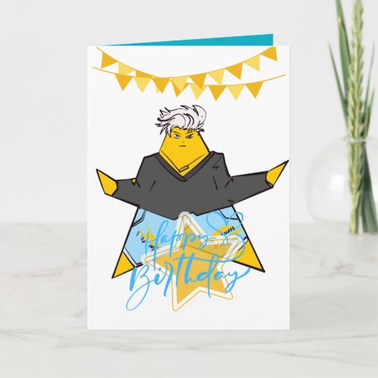 K-Pop Geburtstagskarte Karte (Vorderseite)