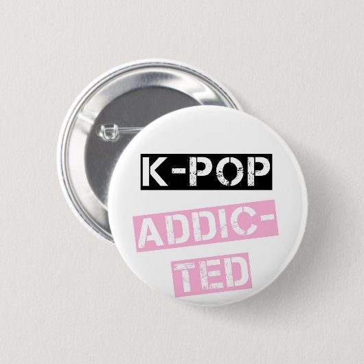 K-Pop gewöhnt Button (Vorne & Hinten)
