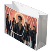K-POP GROßE GESCHENKTÜTE (Vorderseite Schrägansicht)