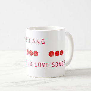 K-Pop inspiriertes Was ist dein Liebeslied ARMY-Ge Kaffeetasse