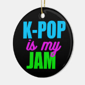 K-Pop ist mein Jam Keramik Ornament (Links)