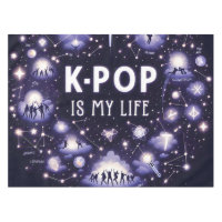 K-Pop ist mein Leben schwimmend unter den Sternen