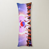 K-Pop ist mein Leben über der Galaxie Seitenschläferkissen (Rückseite (Vertikal))