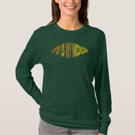 K-Pop ist mein Medizin Ver 1 Langarm-T-Shirt T-Shirt