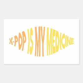 K-Pop ist mein Medizin Ver 1  Sticker