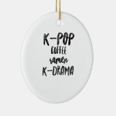 K-Pop Kaffeemaschine Keramik Ornament (Rechts)