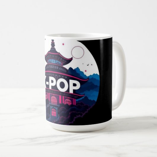 K-POP KAFFEETASSE (VorderseiteRechts)