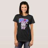 K-Pop-Katze T-Shirt (Vorne ganz)