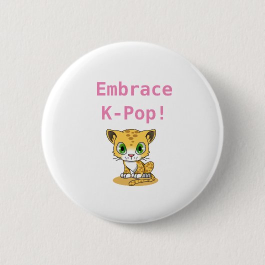K-Pop Knopf Button (Vorderseite)