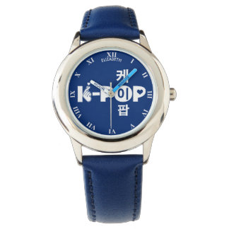 K-Pop Kpop in koreanischem Kpop Symbol Heart and H Armbanduhr